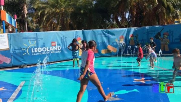 LEGOLAND California Water Park 2018 | LEGOLAND hotel treasure hunt, Lego Chima water park
