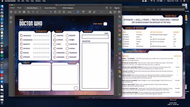 How to create a Doctor Who character for a TTRPG FREE смотреть онлайн