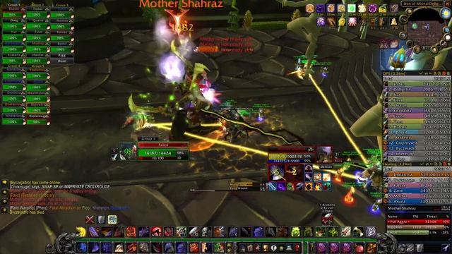 ТАКТИКА "МАТУШКА ШАХРАЗ" ЧЕРНЫЙ ХРАМ: World Of Warcraft: Burning Crusade смотреть онлайн