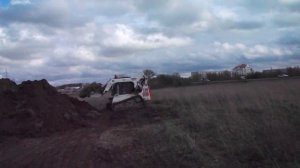 Подготовка участка ? Гусеничный Бобкэт за работой  - Спецтехника39