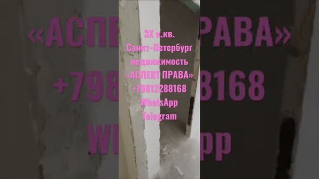 НОВАЯ 3Х комн.квартира под самоотделку СПБ. Без комиссии. Ключи сразу! Помощь в правильном выборе! смотреть онлайн