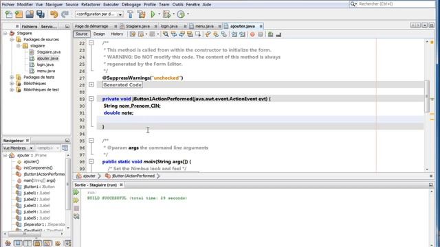 TP5 : Événementielle Java Netbeans Part2 смотреть онлайн