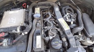 Звук изношенной цепи ГРМ при холодном запуске на Mercedes Benz S Class 2.1d, OM651