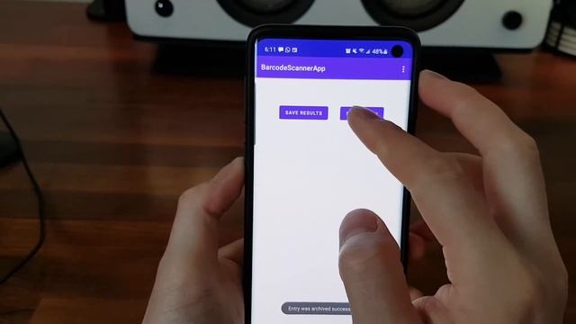 Kotlin Barcode Scanner App Demo смотреть онлайн