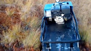 Мотобуксировщик «МУЖИК». И болото.