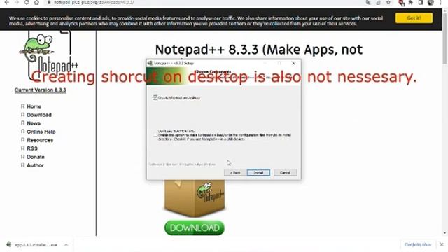 How to code python programmes on notepad++ (turtorial) смотреть онлайн