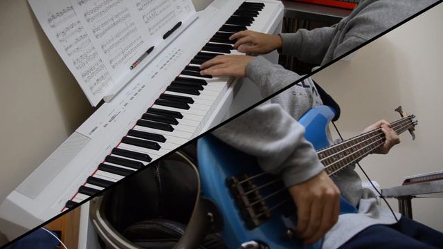 Fallen Down (Reprise) by Toby Fox from Undertale (Piano and Bass Cover) смотреть онлайн