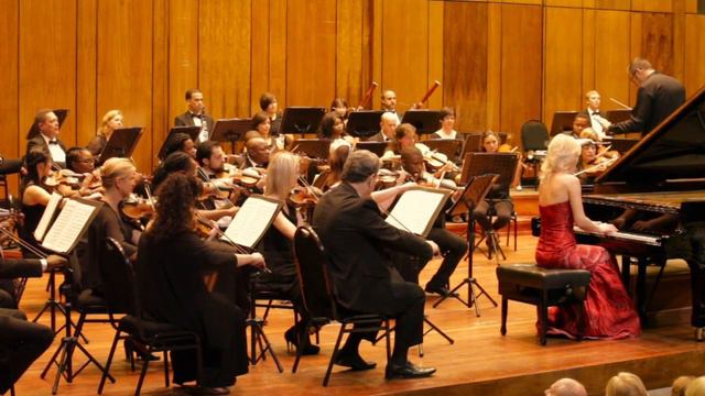 JPO | GRIEG'S PIANO CONCERTO | OLGA KERN AND DANIEL BOICO (2ND MOVEMENT) смотреть онлайн