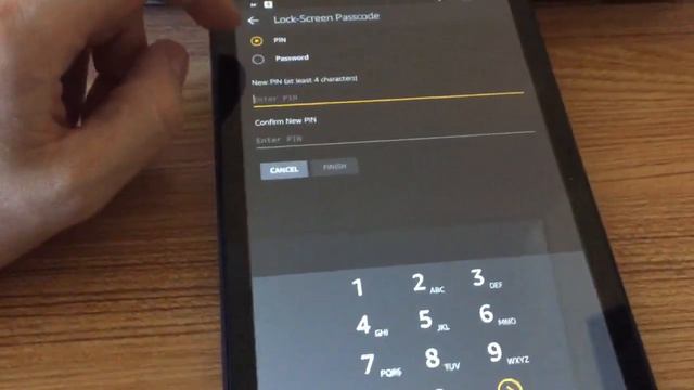 How to setup a password or pin code for your Amazon Fire Tablet смотреть онлайн