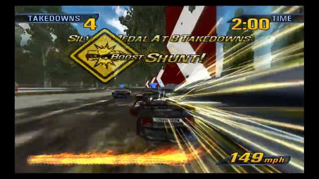 Burnout 3: Takedown - Race (42/73) & Crash (84/100) смотреть онлайн