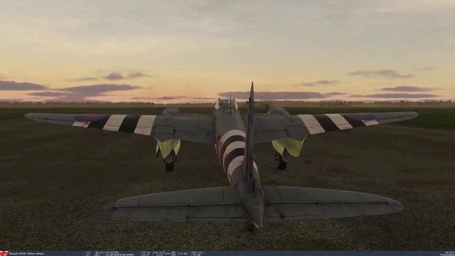 DCS Mosquito Запуск, взлёт, посадка... смотреть онлайн