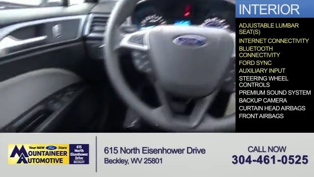 2016 Ford Fusion B-162558 - Beckley WV смотреть онлайн