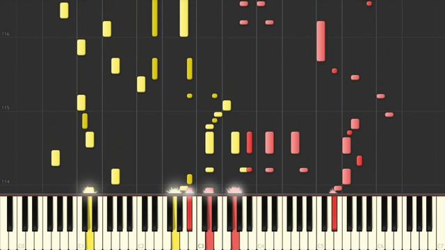 [Piano Four Hands] Theme from LUPIN The Third '80 (Jazz) [Synthesia tutorial] смотреть онлайн