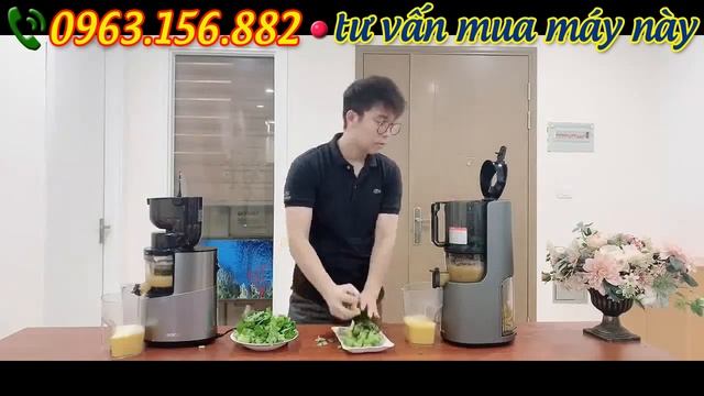 Ép thử Máy Ép Hurom H200 & và máy ép chậm Biochef 888 смотреть онлайн