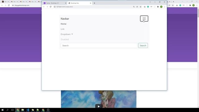 Bootstrap Navbar (Hindi) смотреть онлайн