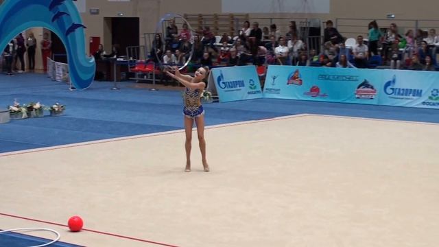 Бакалина Янина, обруч. ЧР, Сочи, 14.04.16 смотреть онлайн