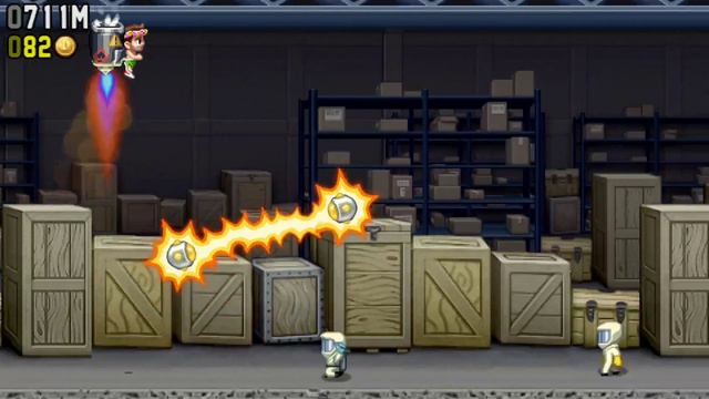 Jetpack Joyride PSP Gameplay