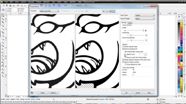 CorelDRAW X6 for beginners Power Trace смотреть онлайн
