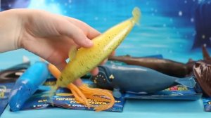 Морские гиганты & Ко Макси, ВСЯ КОЛЛЕКЦИЯ. Светятся, меняют цвет!