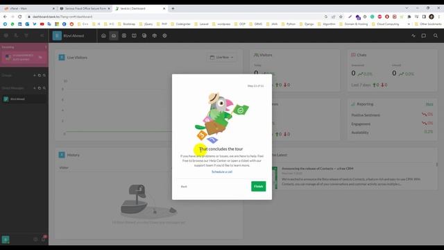 How To Setup a live Chat on Laravel Project | Free Live Chat for Laravel | Setup TawkTo Live Chat смотреть онлайн
