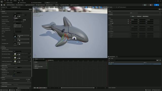 Cоздание анимации в Unreal Engine 5 (UE5) смотреть онлайн