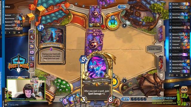 WORST Solarian Prime EVER + Milled BOTH Sorcerer's Apprentice?? | Firebat Hearthstone | Scholomance смотреть онлайн