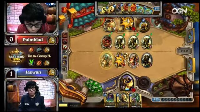 [RU] Palmblad vs Jaewan. [OGN] Hearthstone Masters Korea S5. by Swift. 26.04.2016 смотреть онлайн