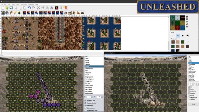 Unleashed Map Editor Battlefield Simulators смотреть онлайн