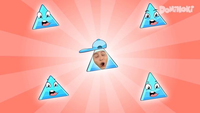 Learning Shapes and Colors (Triangle, Circle, Square, Diamond) | Tetris | Dominoki смотреть онлайн