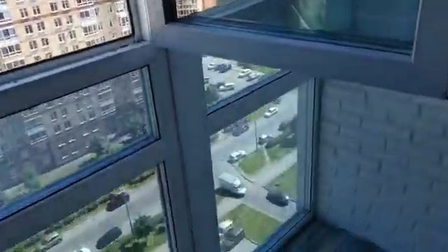 Тонирование балкона Silver 15% серебро зеркальная смотреть онлайн