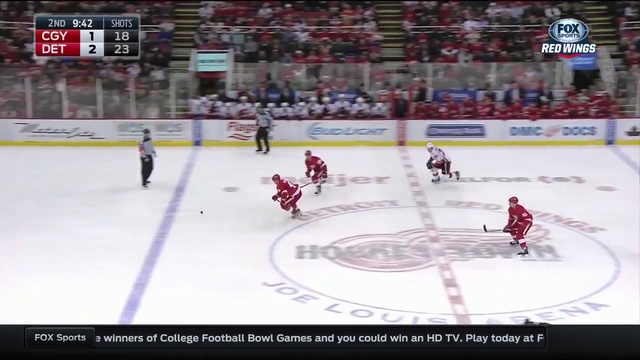NHL . Calgary Flames - Detroit Red Wings 20-12-2015 | 2 тайм смотреть онлайн