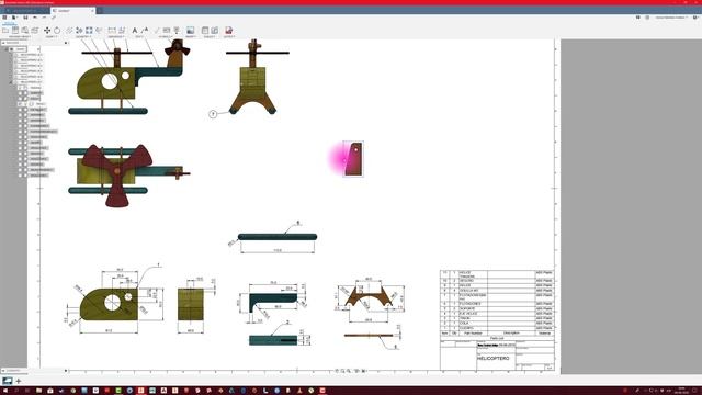 FUSION 360 #103: PLANO TÉCNICO HELICÓPTERO смотреть онлайн