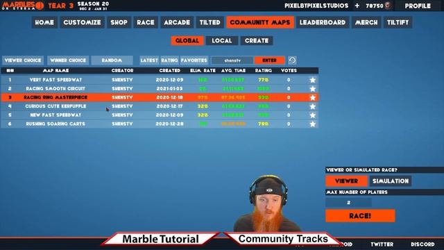 Marbles On Stream - Tutorials