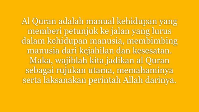QURAN MANUAL KEHIDUPAN смотреть онлайн