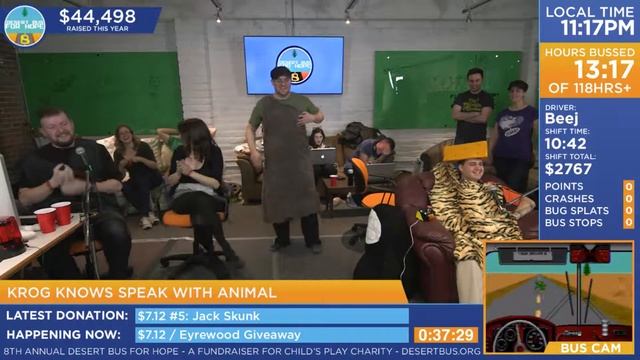 DB8 - Torg and Krog fulfill a challenge, describe Desert Bus смотреть онлайн
