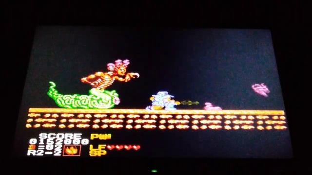 Astyanax *(Nes)* playthrough Defeating the boss snake queen of level 2 смотреть онлайн