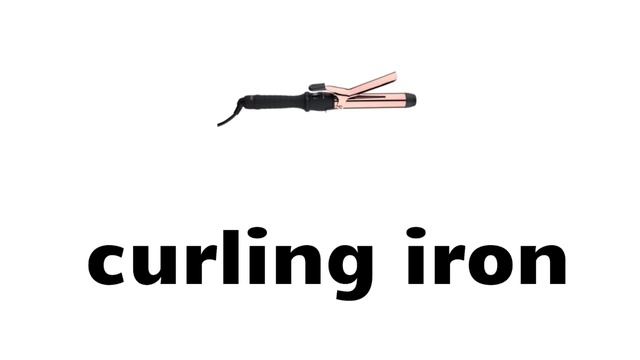 English Vocabulary - HAIRDRESSER TOOLS