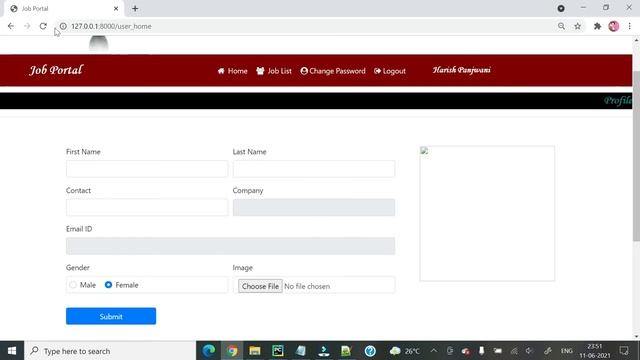 #45 Django Project || Online Job Portal Project || Hindi смотреть онлайн