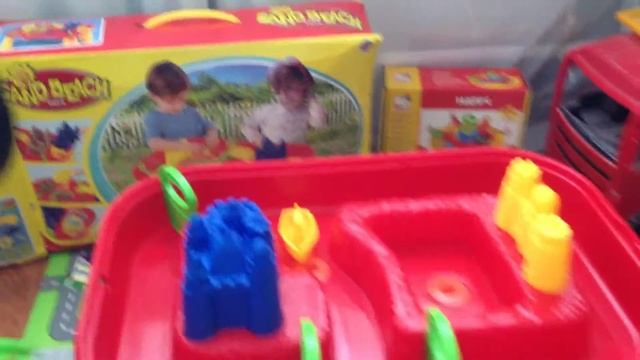 Распаковка Sand Beach table Столик песочница смотреть онлайн