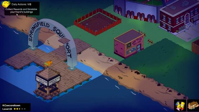 The Simpsons Tapped Out: Free Boardwalk Tiles Glitch (Springfield Squidport) смотреть онлайн