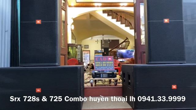 Combo Họ Nhà JBL Dành Cho Các Bác Thích Nhún Nhảy. JBL SRX 725 & JBL SRX 728S | Cao JBL смотреть онлайн