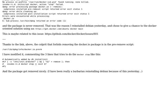 Docker package not installable from debian, but ok from ubuntu смотреть онлайн
