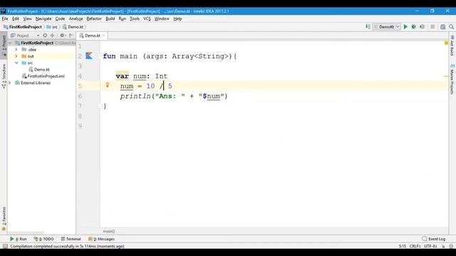 Kotlin for Beginners 8 - Arithmetic Operators смотреть онлайн