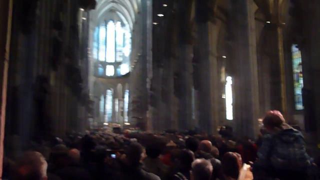 Service in Kölner Dom, October 2011 смотреть онлайн