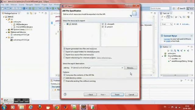 OracleDB to ActiveMQ JMS смотреть онлайн