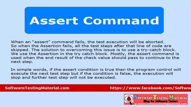 Difference Between Assert And Verify Commands In Selenium смотреть онлайн