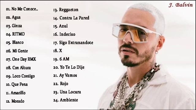 J Balvin Reggaeton Mix 2020, 2019, 2018 - J Balvin Best Song Remix