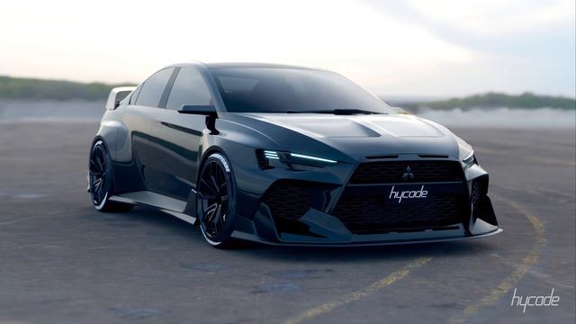 2024 Mitsubishi Lancer EVO 11 Concept By Hycade