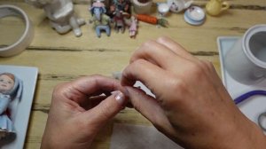 МК ватная игрушка, миниатюра и аксессуары (Часть 1). DIY spun cotton toys, miniature ( Part 1)