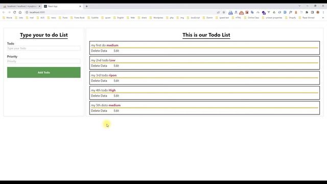 CRUD [Clear Audio]| NodeJS, MySQL, ReactJS and Tailwind-CSS | Bangla Tutorial [Part 1] смотреть онлайн